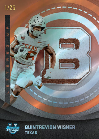 2025 Bowman University Chrome® Football Hobby Box - Pre Order