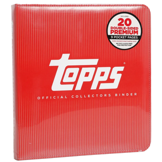 Topps Red Official Collectors Binder