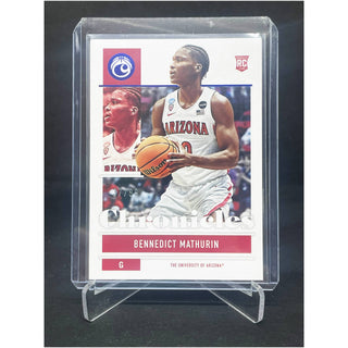 2022 Panini Chronicles Draft Picks Bennedict Mathurin Blue 37/99