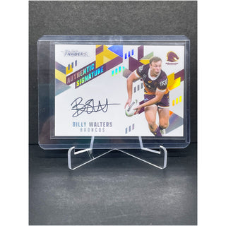2024 NRL Traders Authentic Signatures Billy Walters Signed Card 105/106