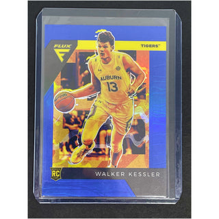 2022 Panini Chronicles Flux Draft Picks Walker Kessler Blue Prizm 02/99 - No. 16