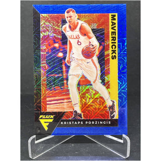 2020-21 Panini Flux Kristaps Porzingis Blue Mojo 33/99