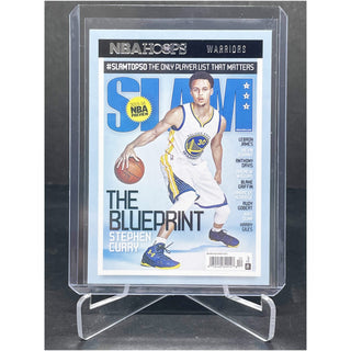 2021-22 Panini Hoops Stephen Curry Blueprint SLAM Insert - No. 193