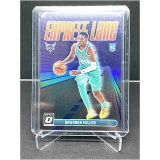 2023-24 Panini Donruss Optic Brandon Miller Express Lane RC - No. 3