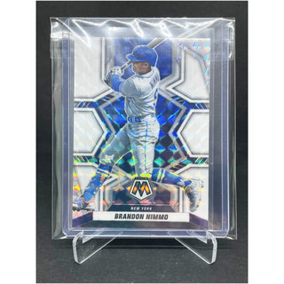 2022 Panini Mosaic Baseball Brandon Nimmo White 02/25