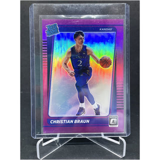 2022 Donruss Optic Draft Picks Pink Christian Braun 36/49