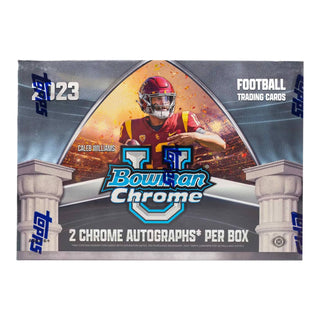 2023 Bowman University Chrome Football Breakers Delight Box