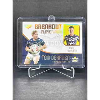 2024 NRL Elite Tom Dearden North Queensland Cowboys Townsend Breakout Player Pick BP 10/27 L/Ed 61/94