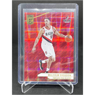 2023-24 Donruss Elite Malcom Brogdon International Hyper Red 15/88