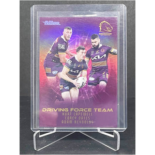 2023 NRL Traders Brisbane Broncos Driving Force Team Case Card 14/45 - DFP 01/22