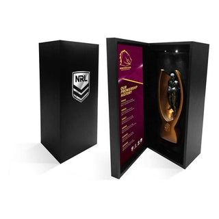 Brisbane Broncos Premiership History Replica Mini Trophy - Pre order early October