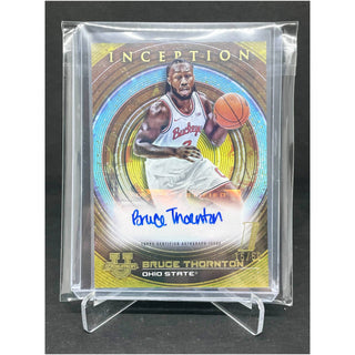 2023 Topps Bowman University Bruce Thornton Inception Prospect Auto 15/50