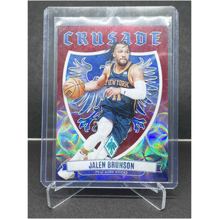 2023-24 Panini Phoenix Jalen Brunson Crusade Red Scope 55/75