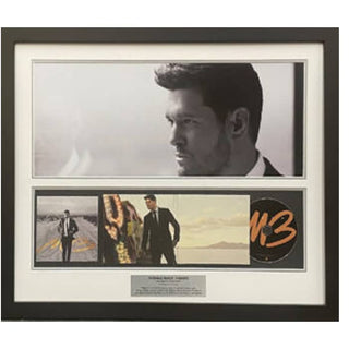 Michael Buble Personally Signed "Higher" CD Framed