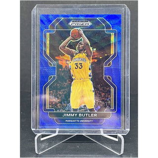 2022 Panini Prizm Draft Picks Jimmy Butler Blue Wave Prizm 066/249