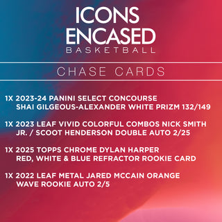 Icons Encased Basketball - Series 8 Value Edition