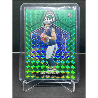 2024 Panini Mosaic Caleb Williams Green Mosaic RC - No. 301