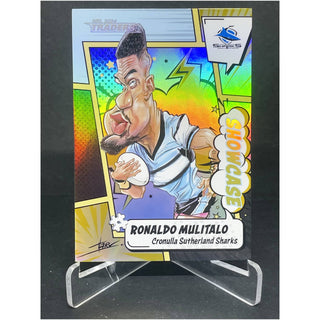 2024 NRL Traders Showcase Ronaldo Mulitalo Case Hit 27/60