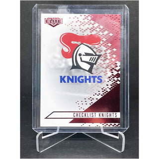 2024 Elite Newcastle Knights Checklist Mojo Ruby MR 073 L/Ed 14/50