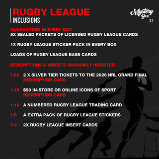 Rugby League Trading Card Mystery Box Series 7 - Pre Order