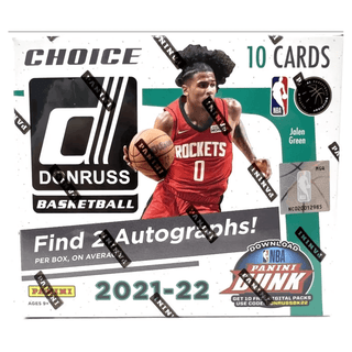 2021-22 Panini Donruss Basketball Choice Box