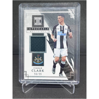 2021-22 Panini Impeccable Materials Ciaran Clark Jersey Patch 90/99