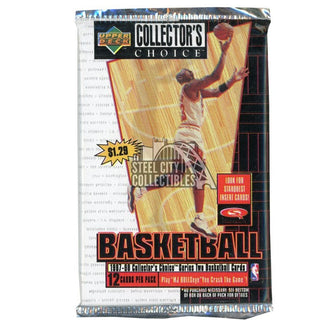 1997-98 Upper Deck Collector's Choice Series 2 Basketball Retail 12 card pack