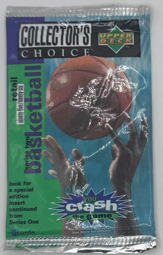 1995-96 Upper Deck Collector's Choice Basketball Series 2 Retail Pack