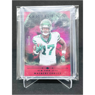 2024 Panini Origins Football Malachi Corley Red RC 085/299