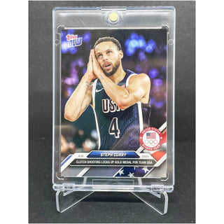 Steph Curry - 2024 Olympic Games TOPPS NOW® Card 27