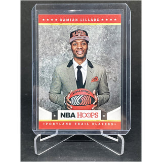 2012 NBA Hoops Damian Lillard Rookie Portland Trail Blazers - No. 280