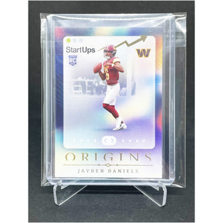 2024 Panini Origins Football StartUps Jayden Daniels RC - No. 18