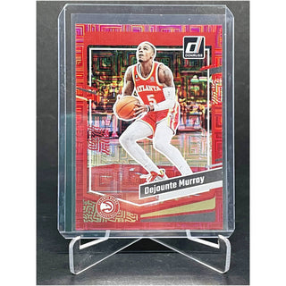 2023-24 Panini Donruss Dejounte Murray Red Mojo Foil 55/99