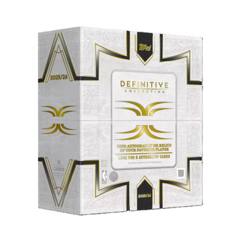 PREORDER:  2025/26 Topps Definitive Basketball Hobby Box (17th Sept 4pm)