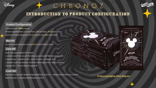 PREORDER: 2026 ChronoZ Disney Legacy Trading Cards Sealed Box Card fun (ETA 12-14th August)