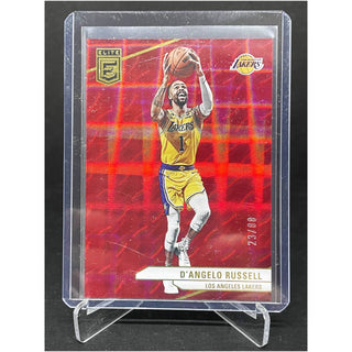 2023-24 Donruss Elite D'Angelo Russell International Hyper Red 23/88