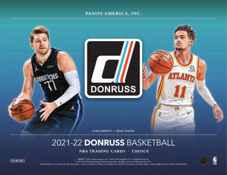 2021-22 Panini Donruss Basketball Choice Box