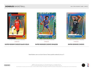 2021-22 Panini Donruss Basketball Choice Box