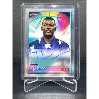 2021 Topps Finest Joe Dumars Autograph Card - No. FA-JD