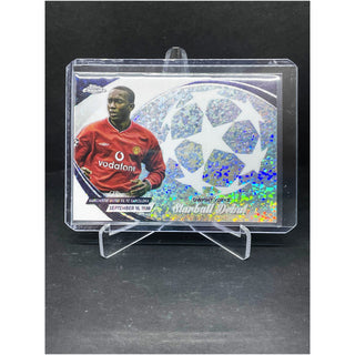 2024 Topps Chrome Champions League Dwight Yorke Starball Debut Insert - No. SSD-4