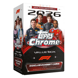 PREORDER: 2026 Topps Chrome Formula 1 Value Box ( 15th Oct 4pm)