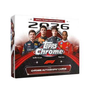 PREORDER: 2026 Topps Chrome Formula 1 Mega Box (15th Oct 4pm)