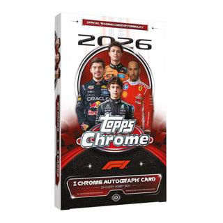 PREORDER: 2026 Topps Chrome Formula 1 Hobby Box ( 15th Oct 4pm)
