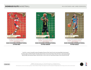 2023/24 Panini Donruss Elite Basketball International Hobby Box