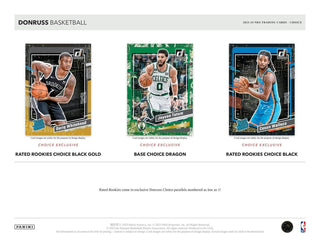 2023/24 Panini Donruss Basketball Choice Box