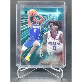 2020-21 Chronicles Essentials Tyrese Maxey Teal RC - No. 208