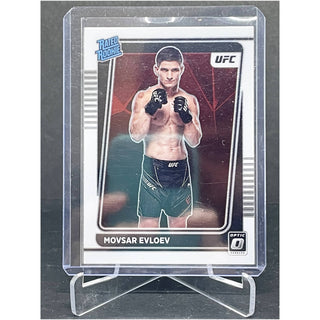 2022 Donruss Optic UFC Movsar Evloev Rated Rookie - No. 112