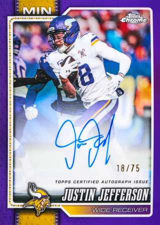 PREORDER: 2026 Topps Chrome® Football - Value Box (Release 18th November 4pm )