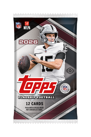 PREORDER:  2026 Topps Flagship Football Hobby Box (21 August)