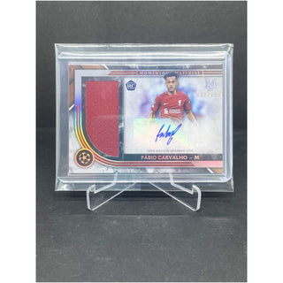 2023 Topps Museum Fabio Carvalho Momentus Material Jumbo Patch Auto RC 032/199